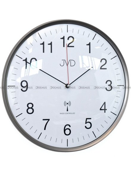 Zegar ścienny JVD RH16.2 biurowy, sterowany radiowo